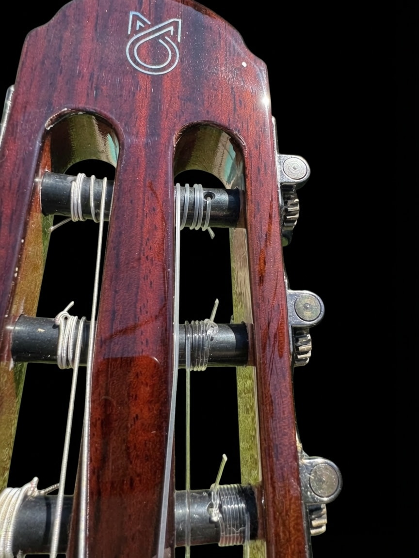 Martinez Hispania Cognac Classical Electric Guitar