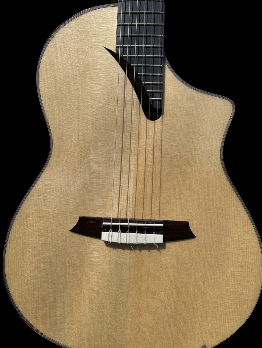 Martinez Performer MS-14R Cutaway Nylon String Guitar